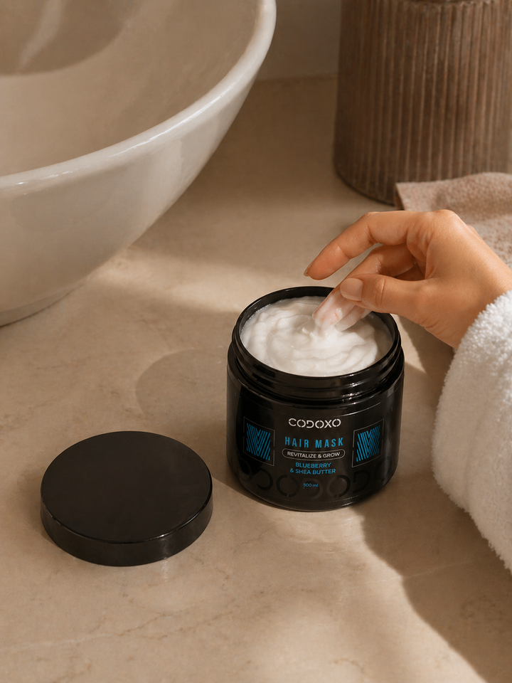 Blueberry- Shea Butter Hair Mask – 500ml