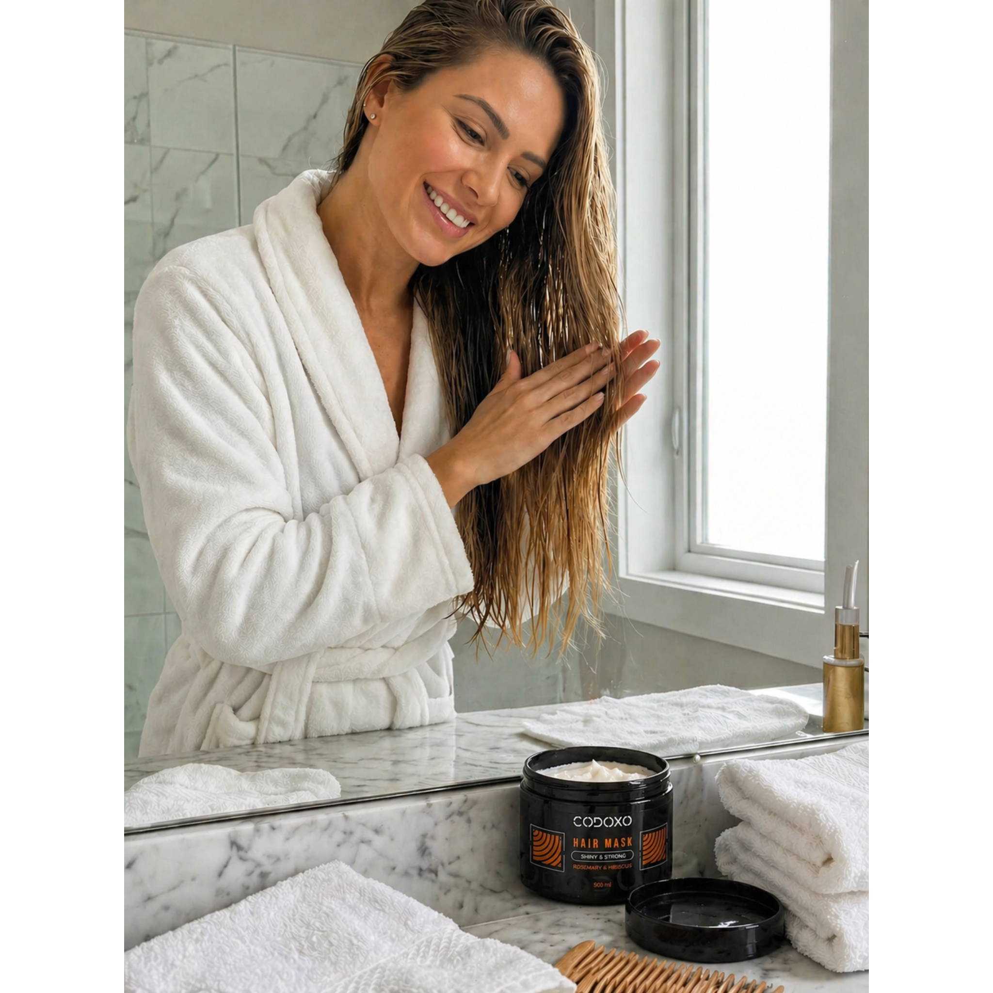 Rosemary & Hibiscus  Hair Mask